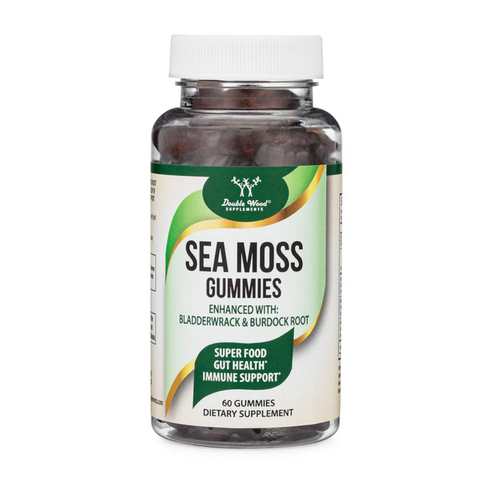 Double Wood Supplements Irish Sea Moss Gummies - 60 Gummies