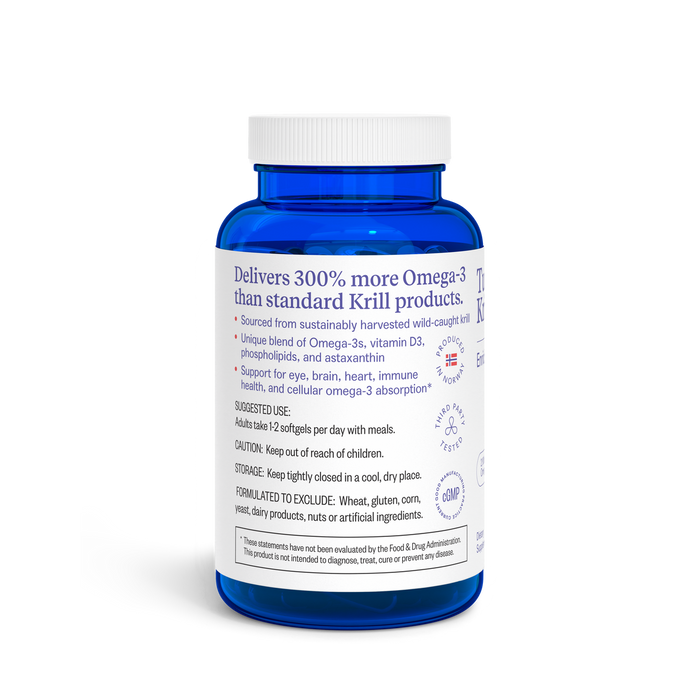 3 Care Therapeutics Turbo Krill - 60 Softgels - Health As It Ought to Be