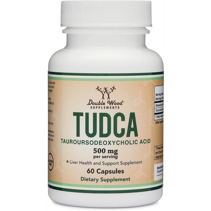 Double Wood Supplements Tudca 500 mg - 60 Capsules - Health As It Ought to Be
