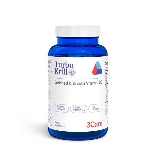 3 Care Therapeutics Turbo Krill - 60 Softgels - Health As It Ought to Be
