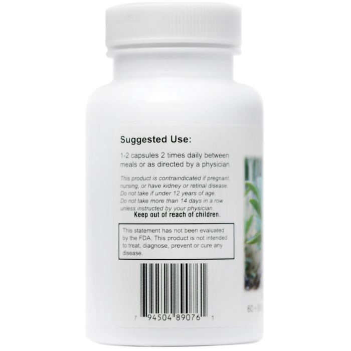 Supreme Nutrition Uva Ursi 375 mg - 60 Capsules