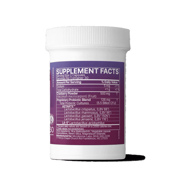 Microbiome Labs Vaginal Balance - 60 Capsules