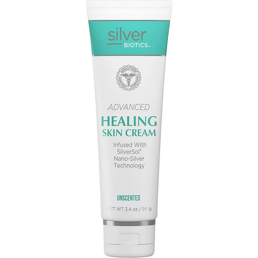 Silver Biotics® Advanced Healing Skin Cream, Unscented - 3.4 oz. - Health As It Ought to Be