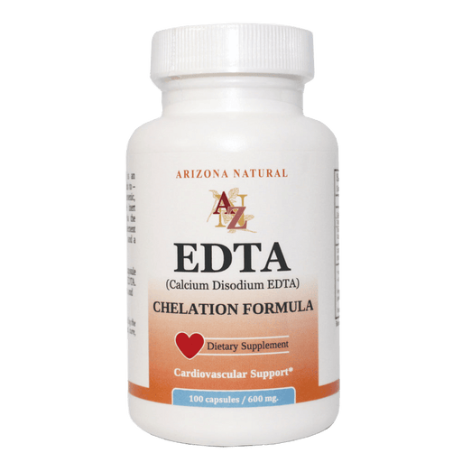 Arizona Natural EDTA Oral Chelation 600 mg - 100 Capsules - Health As It Ought to Be