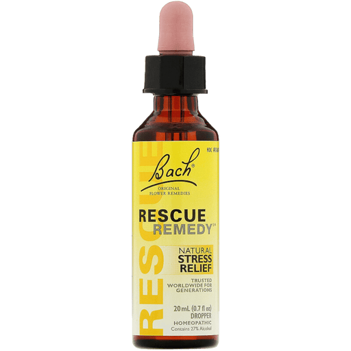 Bach Rescue Remedy Dropper Natural Homeopathic Stress Relief - 10 ml - Health As It Ought to Be