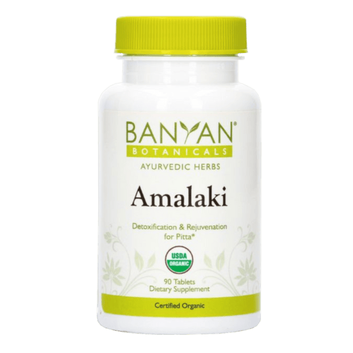 Banyan Botanicals Amalaki - 90 Tablets - Health As It Ought to Be