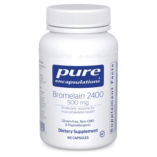 Pure Encapsulations Bromelain 2400 500 mg - 60 Capsules - Health As It Ought to Be