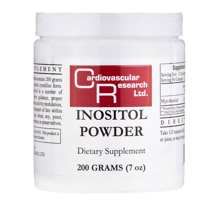 Cardiovascular Research Inositol Powder - 7 oz. - Health As It Ought to Be