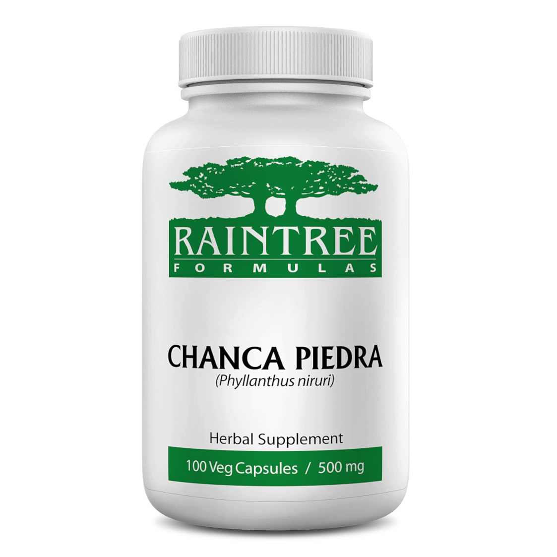 RAINTREE FORMULAS Chanca Piedra 500 mg - 100 Vegetarian Capsules | RIH ...