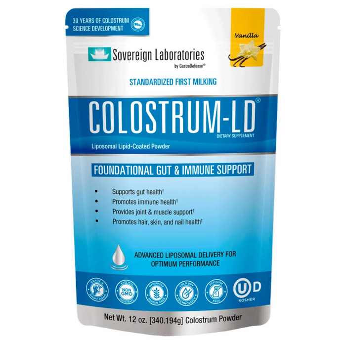 Sovereign Laboratories Colostrum-LD Powder Natural Vanilla Flavor - 12 oz.