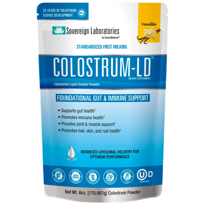 Sovereign Laboratories Colostrum-LD Powder Natural Vanilla Flavor - 6 oz.