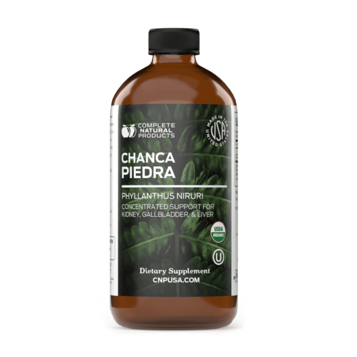 Complete Natural Products Organic Chanca Piedra Tincture & Extract Liquid - 16 oz. - Health As It Ought to Be
