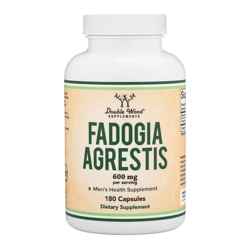 Double Wood Supplements Fadogia Agrestis 600 mg - 180 Capsules - Health As It Ought to Be