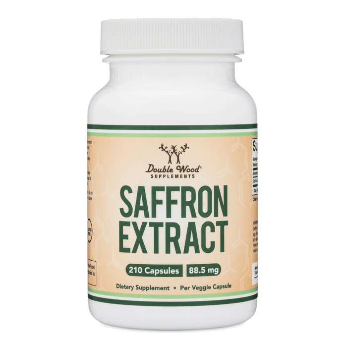 Double Wood Supplements Saffron Extract - 210 Capsules - Health As It Ought to Be