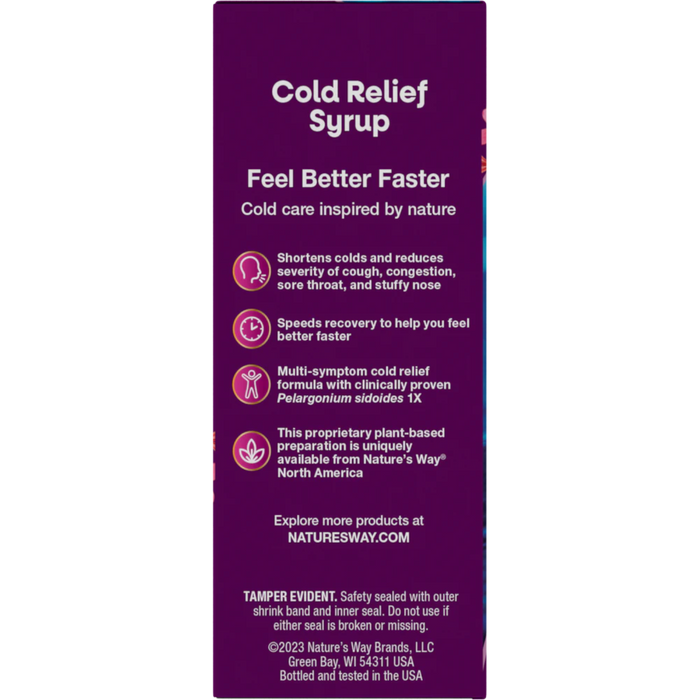 Nature's Way Umcka ColdCare Adult Cherry Syrup - 4 oz.