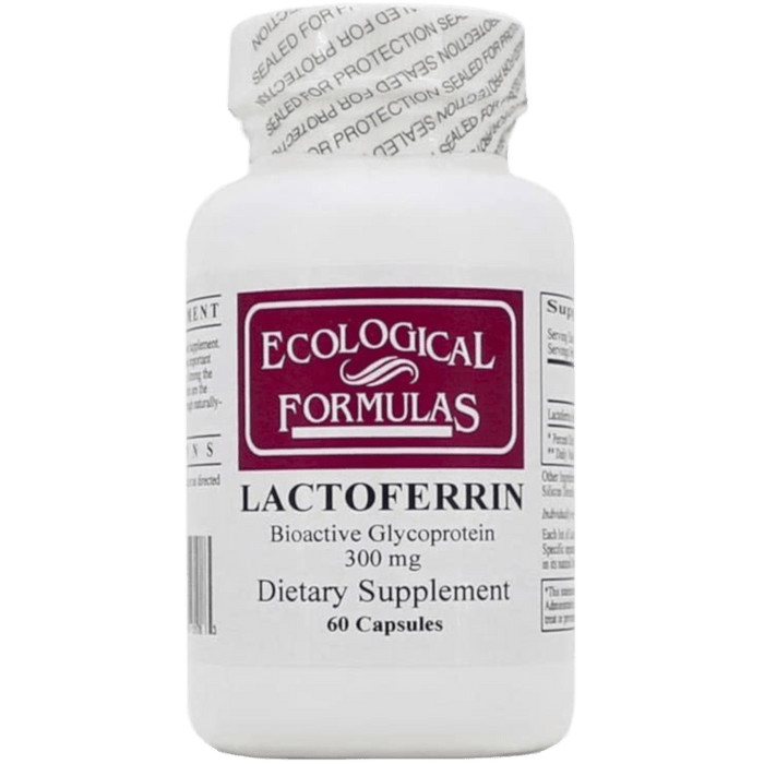 Ecological Formulas Lactoferrin 300 mg - 60 Capsules - Health As It Ought to Be