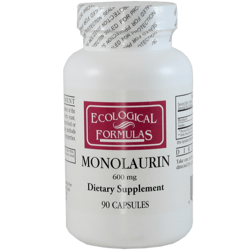 Ecological Formulas Monolaurin 600 mg - 90 Capsules - Health As It Ought to Be