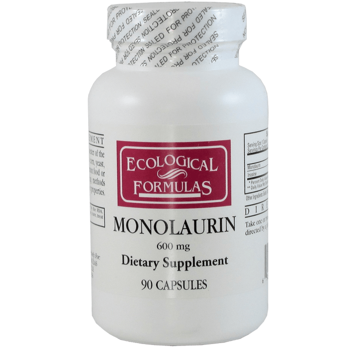 Ecological Formulas Monolaurin 600 mg - 90 Capsules - Health As It Ought to Be