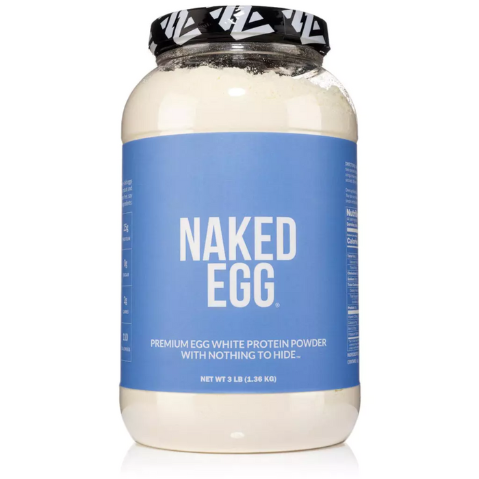 Naked Nutrition Naked Egg White Protein Powder - 3 lbs