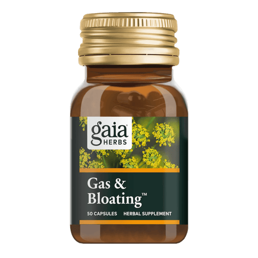 Gaia Herbs Gas & Bloating® - 50 Capsules - Health As It Ought to Be