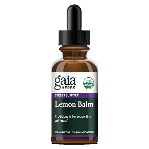 Gaia Organics Lemon Balm Extract 333 mg - 1 oz. - Health As It Ought to Be