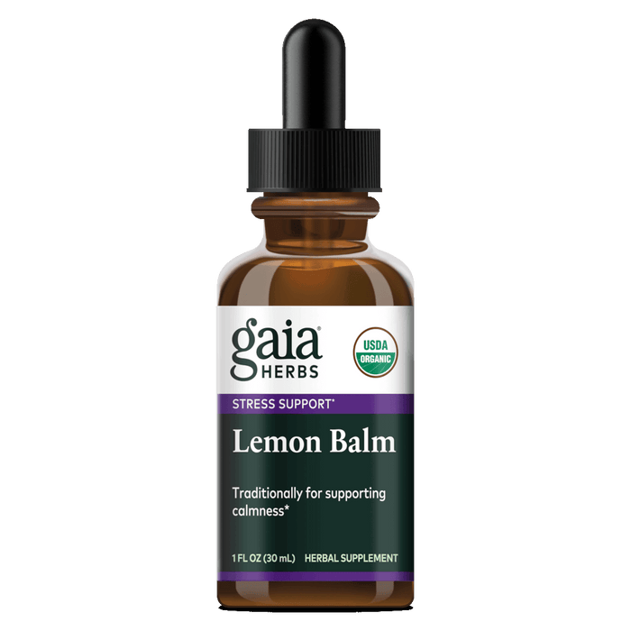 Gaia Organics Lemon Balm Extract 333 mg - 1 oz. - Health As It Ought to Be