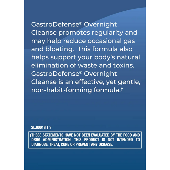 Sovereign Laboratories Gastrodefense Overnight Cleanse - 60 Capsules