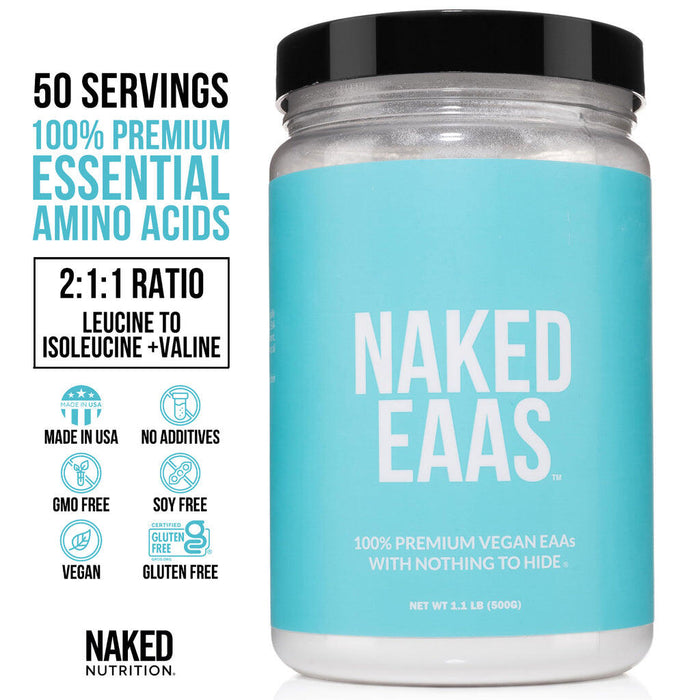 Naked Nutrition Naked EAAS Essential Amino Acids - 1.1 lb - Health As It Ought to Be