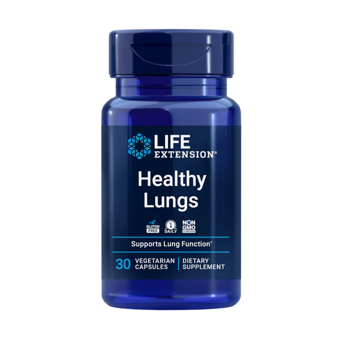 Life Extension Healthy Lungs - 30 Vegetarian Capsules - Health As It Ought to Be