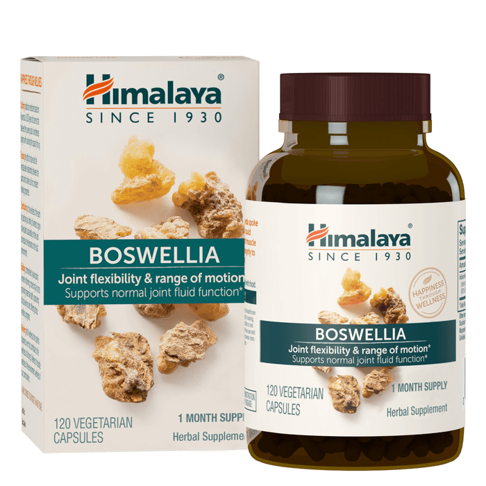 Himalaya Herbal Healthcare Boswellia 250 mg - 120 Vegetarian Capsules - Health As It Ought to Be