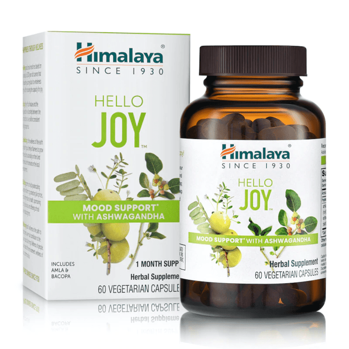 Himalaya Herbal Healthcare Hello Joy® - 60 Vegetarian Capsule - Health As It Ought to Be