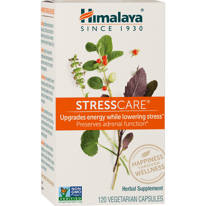 Himalaya Herbal Healthcare Stresscare 720 mg - 120 Vegetarian Capsules - Health As It Ought to Be