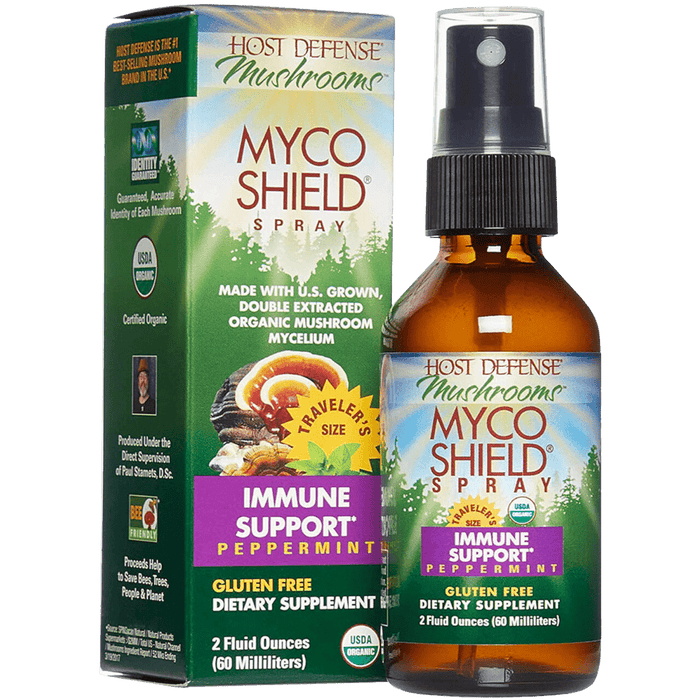 Host Defense Mushrooms MycoShield Spray Peppermint - 2 oz. - Health As It Ought to Be