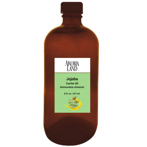 Aromaland Jojoba Carrier Oil (Simmondsia Chinensis) - 8 oz. - Health As It Ought to Be