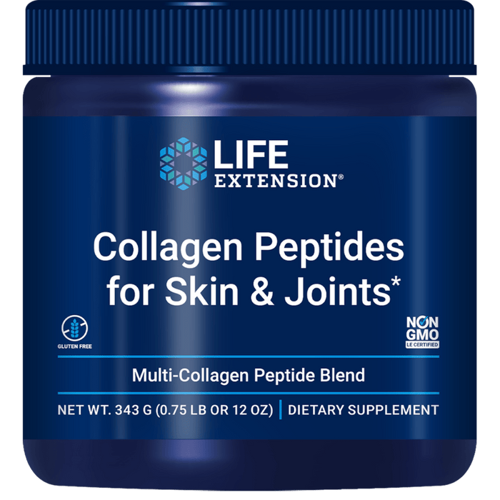 Life Extension Collagen Peptides for Skin & Joints - 12 oz. - Health As It Ought to Be