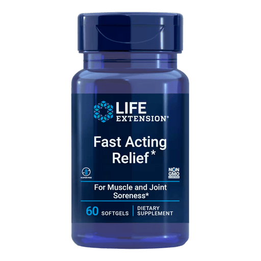 Life Extension Fast Acting Relief - 60 Softgels - Health As It Ought to Be