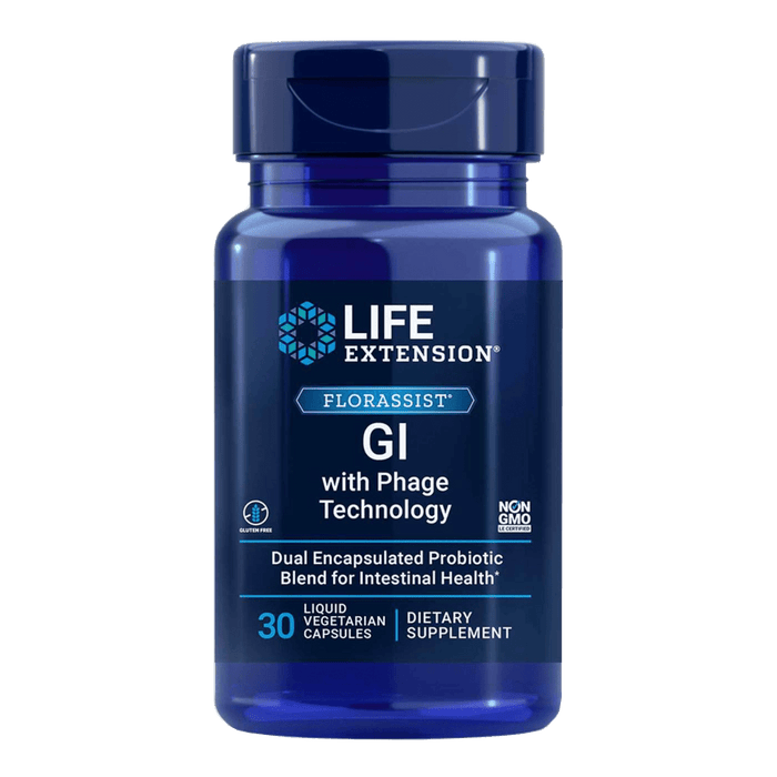 Life Extension FLORASSIST® GI with Phage Technology - 30 Veg Capsules - Health As It Ought to Be