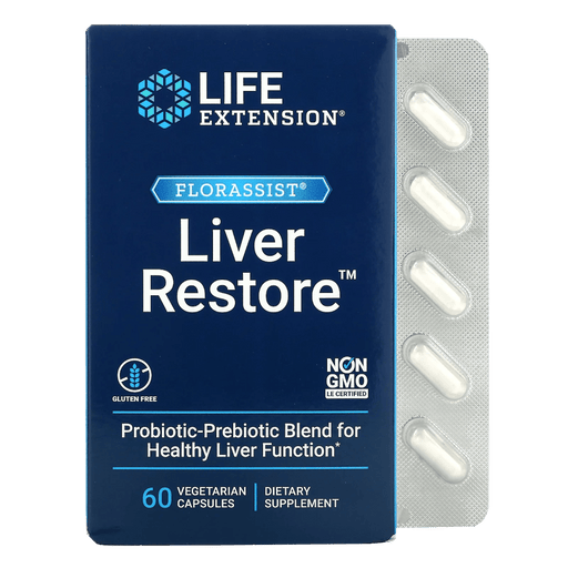 Life Extension FLORASSIST® Liver Restore™ - 60 Vegetarian Capsules - Health As It Ought to Be