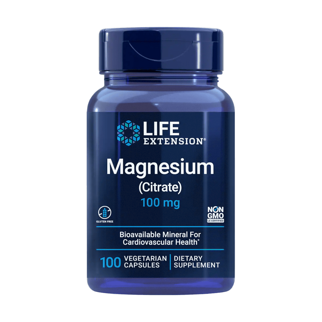 Life Extension Magnesium Citrate 100 mg 100 Capsules RIH/HAIOTB Stores