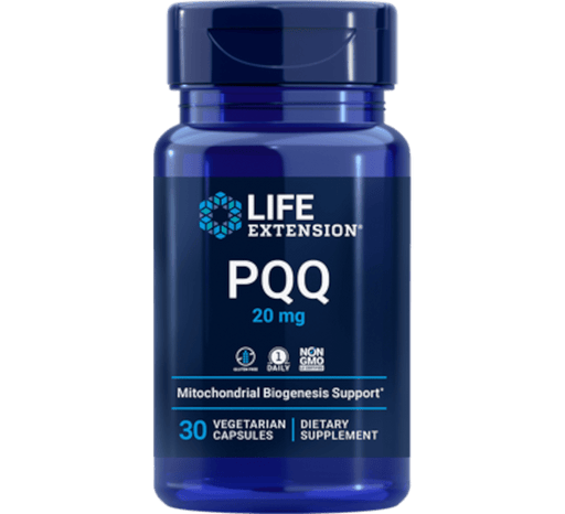 Life Extension PQQ (Pyrroloquinoline Quinone) 20 mg - 30 Vegetarian Capsules - Health As It Ought to Be