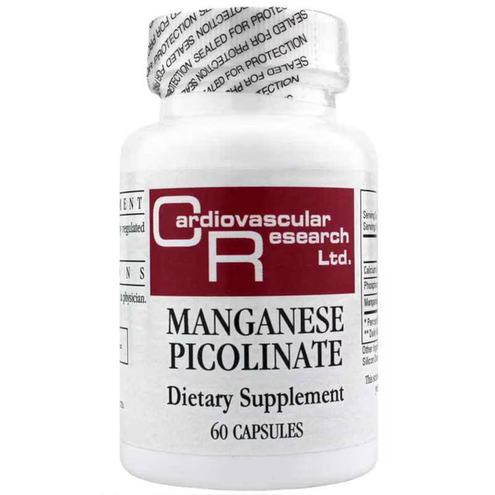 Cardiovascular Research Manganese Picolinate - 60 Capsules