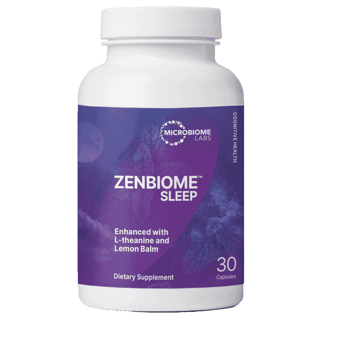 Microbiome Labs Zenbiome Sleep - 30 Capsules - Health As It Ought to Be