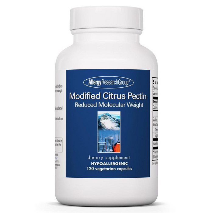 Allergy Research Group Modified Citrus Pectin - 120 Vegetarian Capsules - Health As It Ought to Be