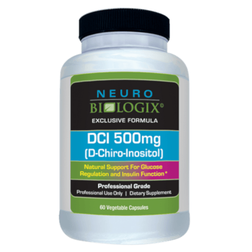 Neurobiologix DCI 500MG (D-CHIRO-INOSITOL) - 60 Capsules - Health As It Ought to Be