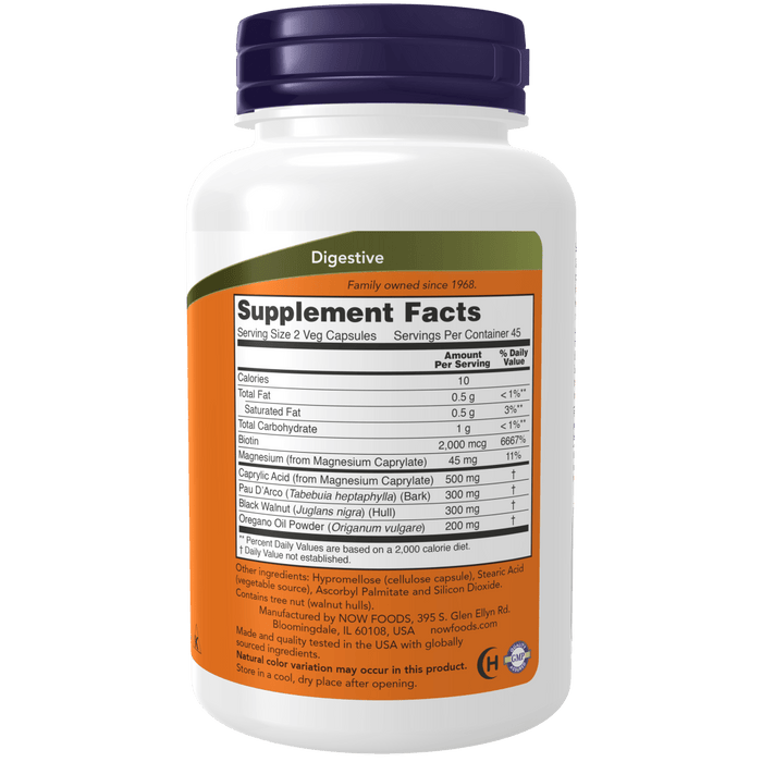 Now Foods Candida Support - 90 Veg Capsules - Health As It Ought to Be
