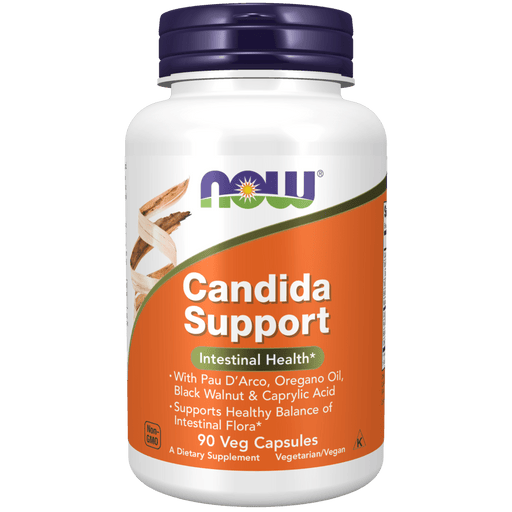 Now Foods Candida Support - 90 Veg Capsules - Health As It Ought to Be