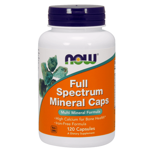 Now Foods Full Spectrum Mineral Caps - 120 Capsules - Health As It Ought to Be