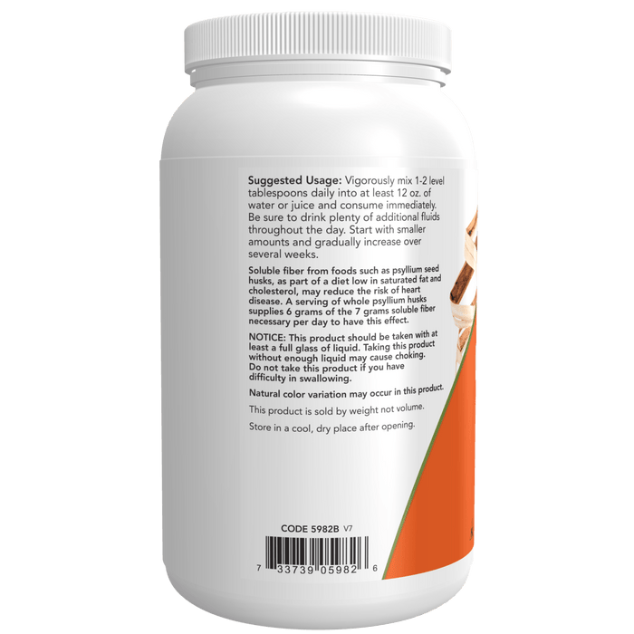 Now Foods Psyllium Husks, Whole - 24 oz. - Health As It Ought to Be