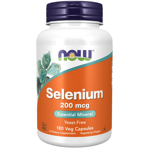 Now Foods Selenium 200 mcg - 180 Veg Capsules - Health As It Ought to Be