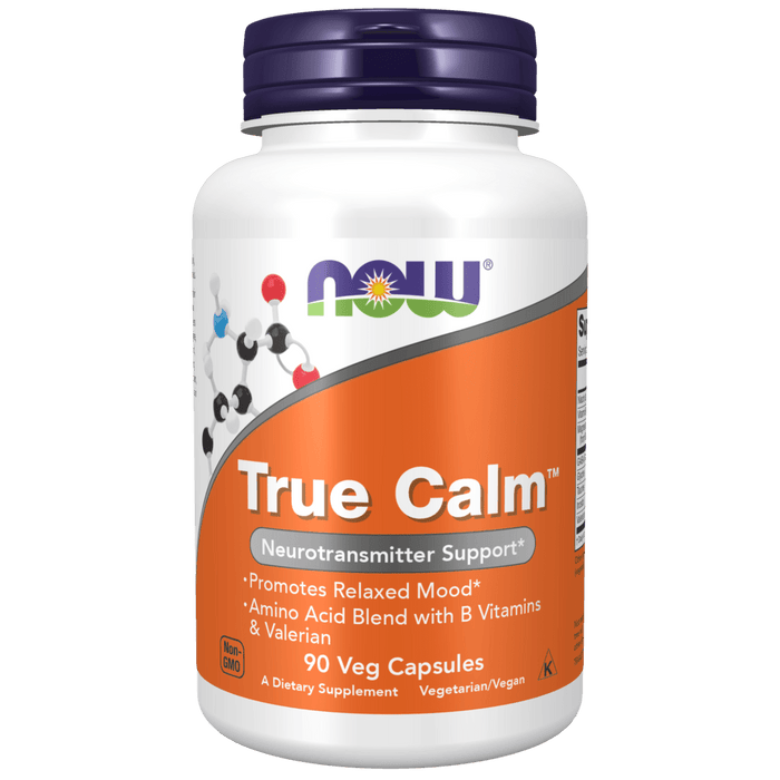 Now Foods True Calm™ - 90 Veg Capsules - Health As It Ought to Be